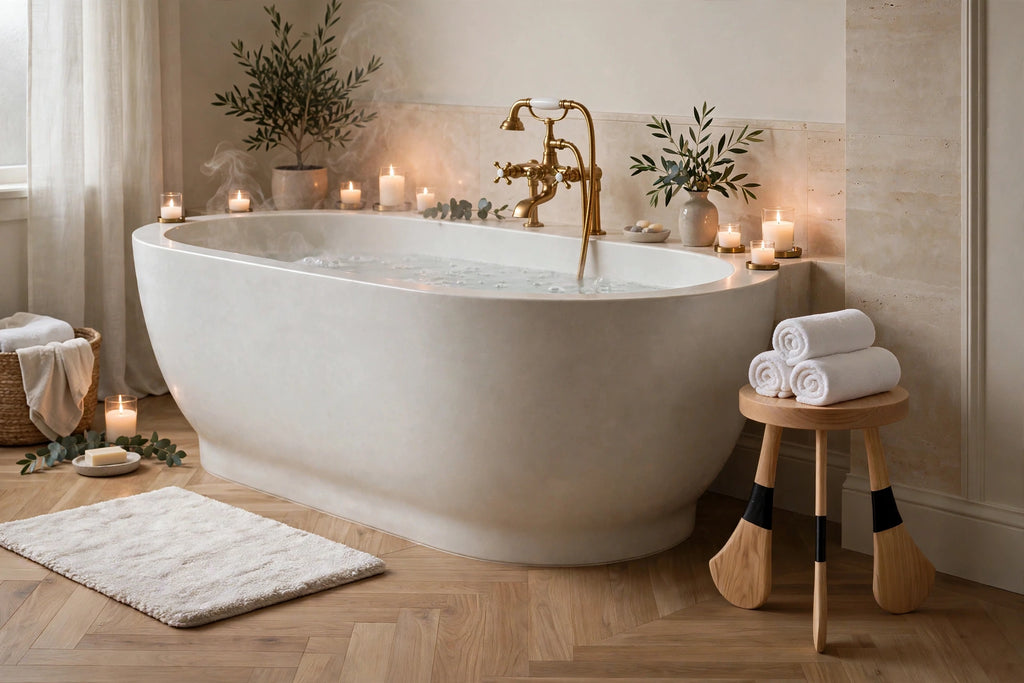 The Sliotar Stool — Where Irish Heritage Meets Modern Spa Living