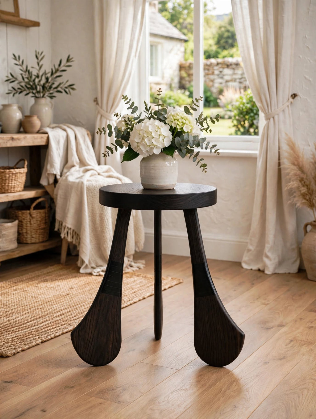 The Ebonized Cut Stool | Limited Edition of 10