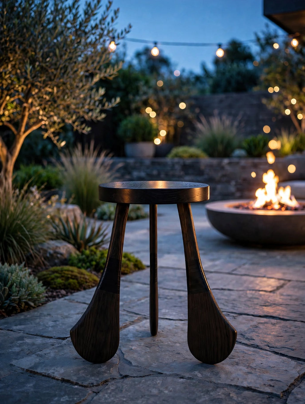 The Ebonized Cut Stool | Limited Edition of 10