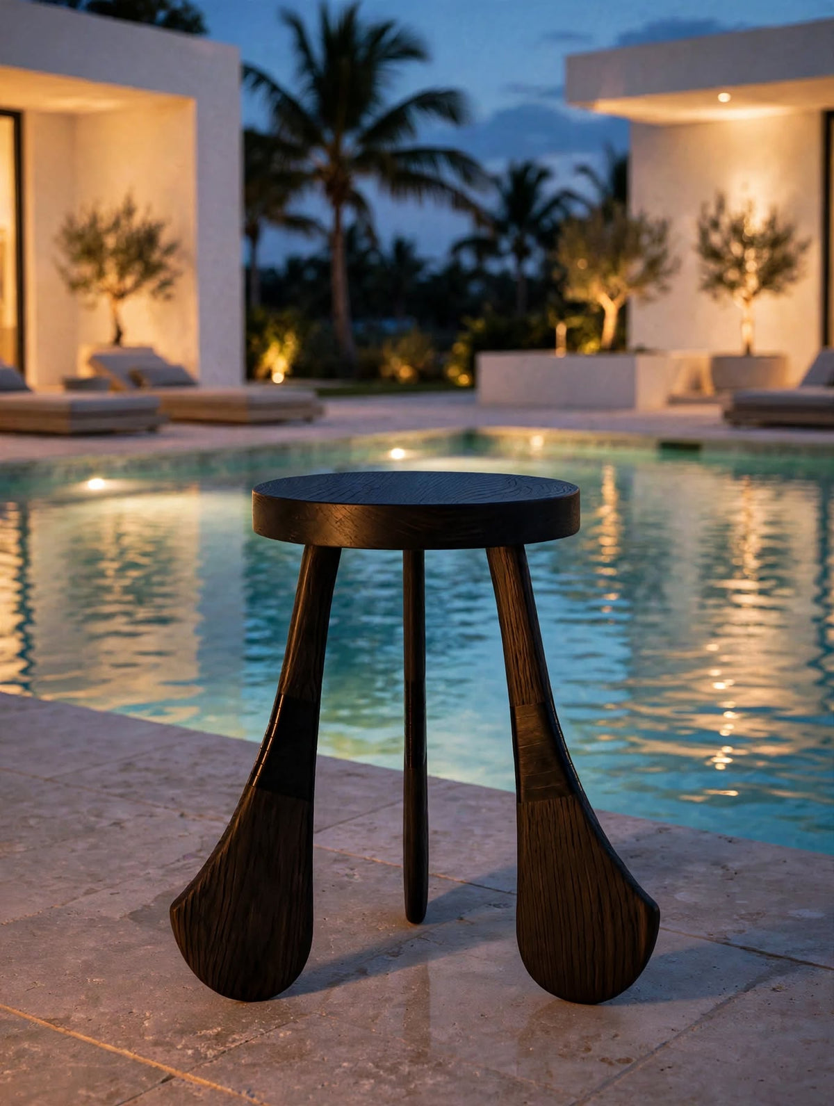 The Ebonized Cut Stool | Limited Edition of 10